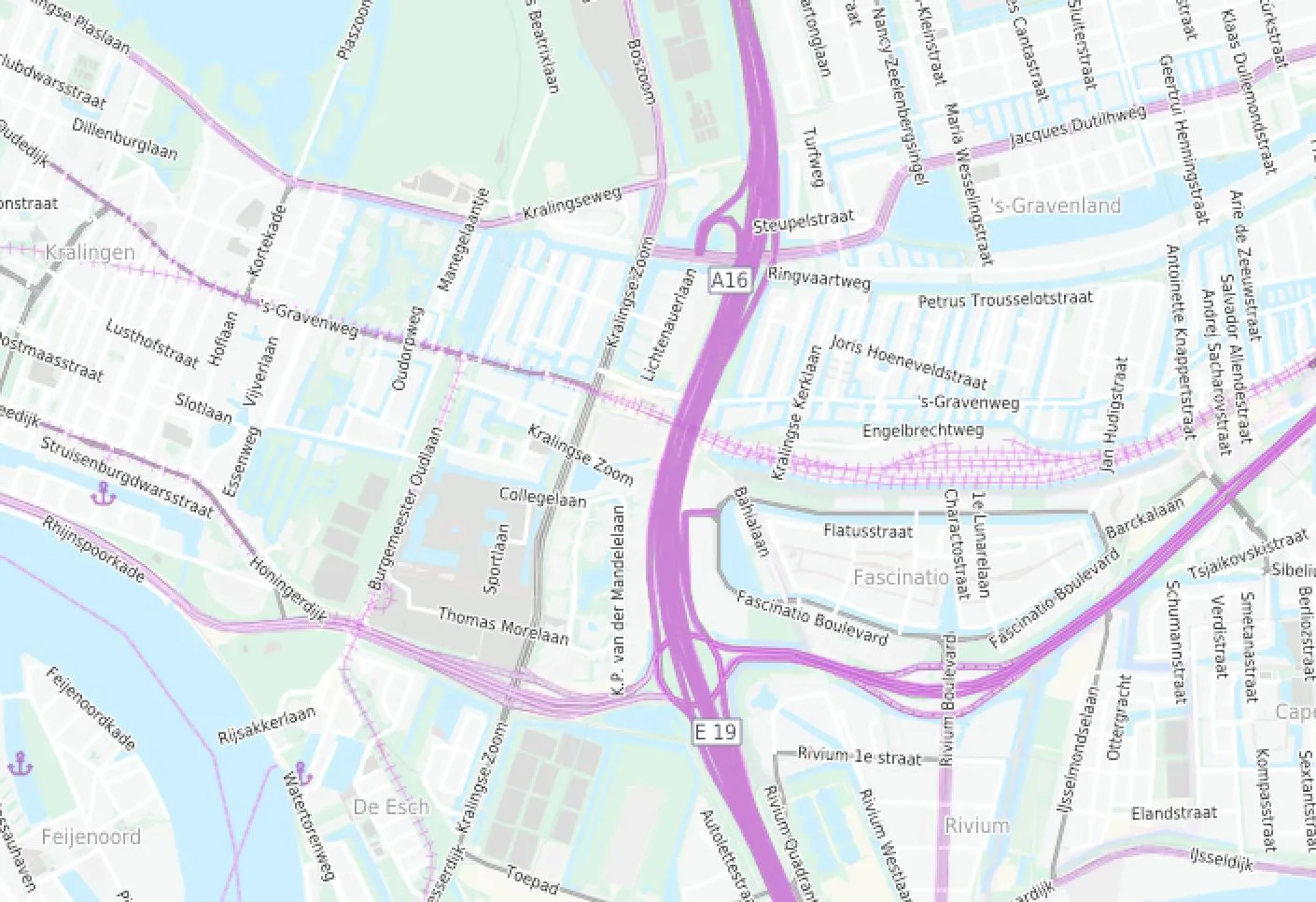 Superposition of OpenStreetMap Data