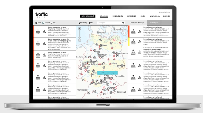 Verkehrsmeldungs-Management für den Rundfunk