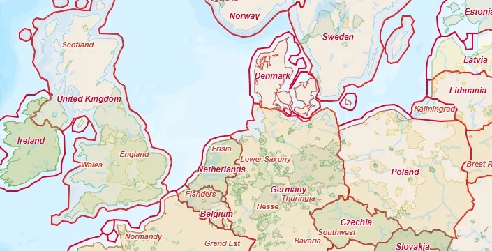 Flosm Example Administrative Boundaries